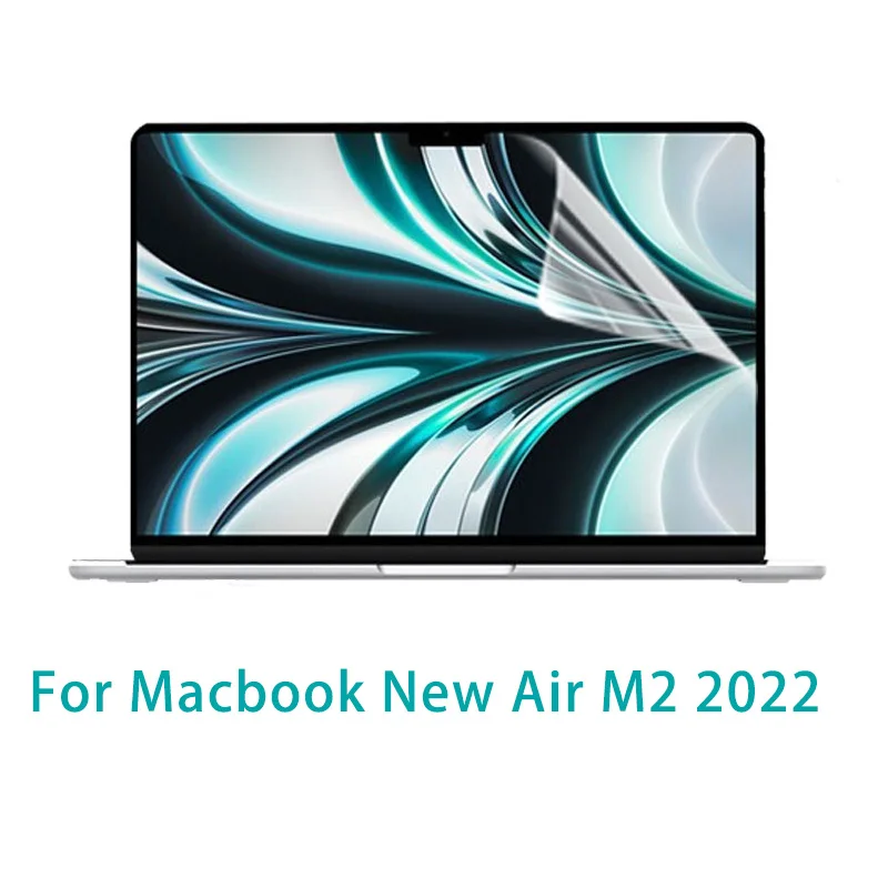 

Мягкая пластиковая пленка для macbook Air 2022 M2 A2681 Pro 13 14 16 M1 M2 13,6 A2485 A2442 HD, Защитная пленка для экрана ноутбука, новинка 2022