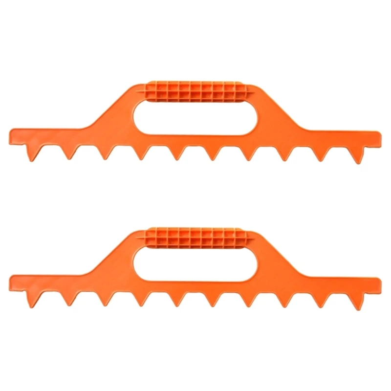 

Y5GD Pack Of 2 Beekeeping 9 Tines Raking Comb For Efficient Soil Leveling In Farms Gardens And Orchards With Adjustable Teeth