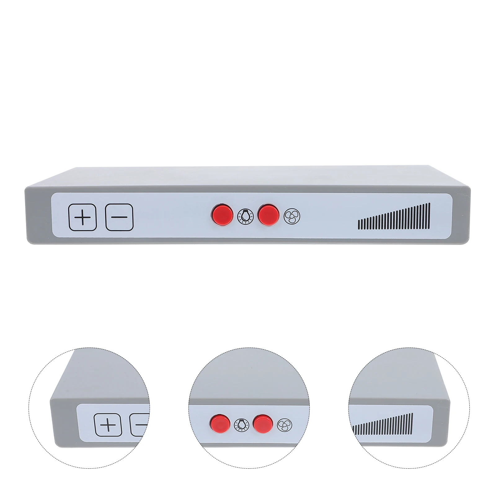 Zabawki kuchenne dla dzieci Sztuczna okap z muzyką Srebrny Plastikowy dla malucha