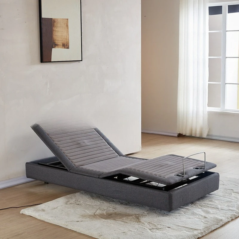 Cama eléctrica inteligente Estantería de cama inteligente, esqueleto de fila eléctrica Marco de cama eléctrico individual y doble de elevación automática
