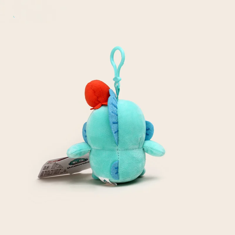 Sanrio Hangyodon Plush Doll Key Chain Creative Cute Plush Toys Backpack Zipper Pendant Cartoon Anime Periphery Birthday Gifts