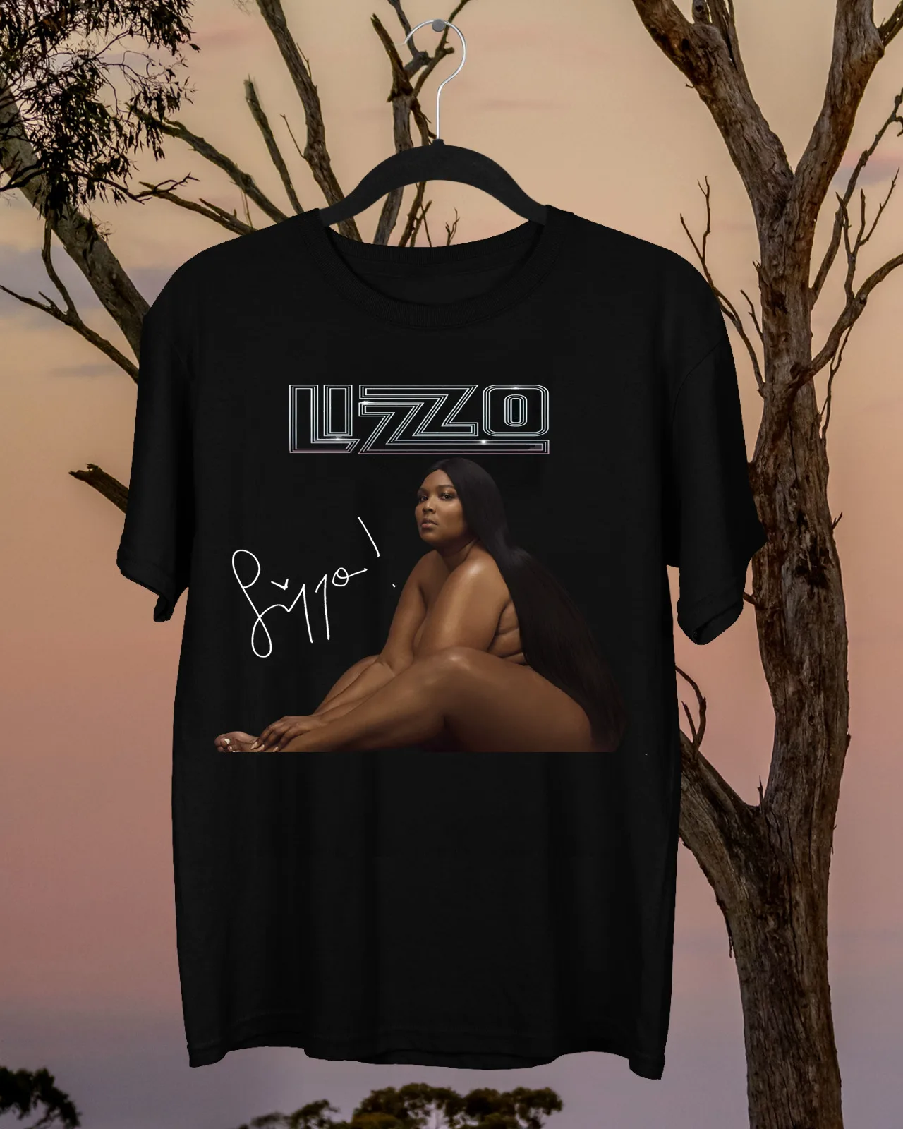 

Lizzo Singer Black S-2345XL Cotton Short Sleeve Unisex T-Shirt GC229