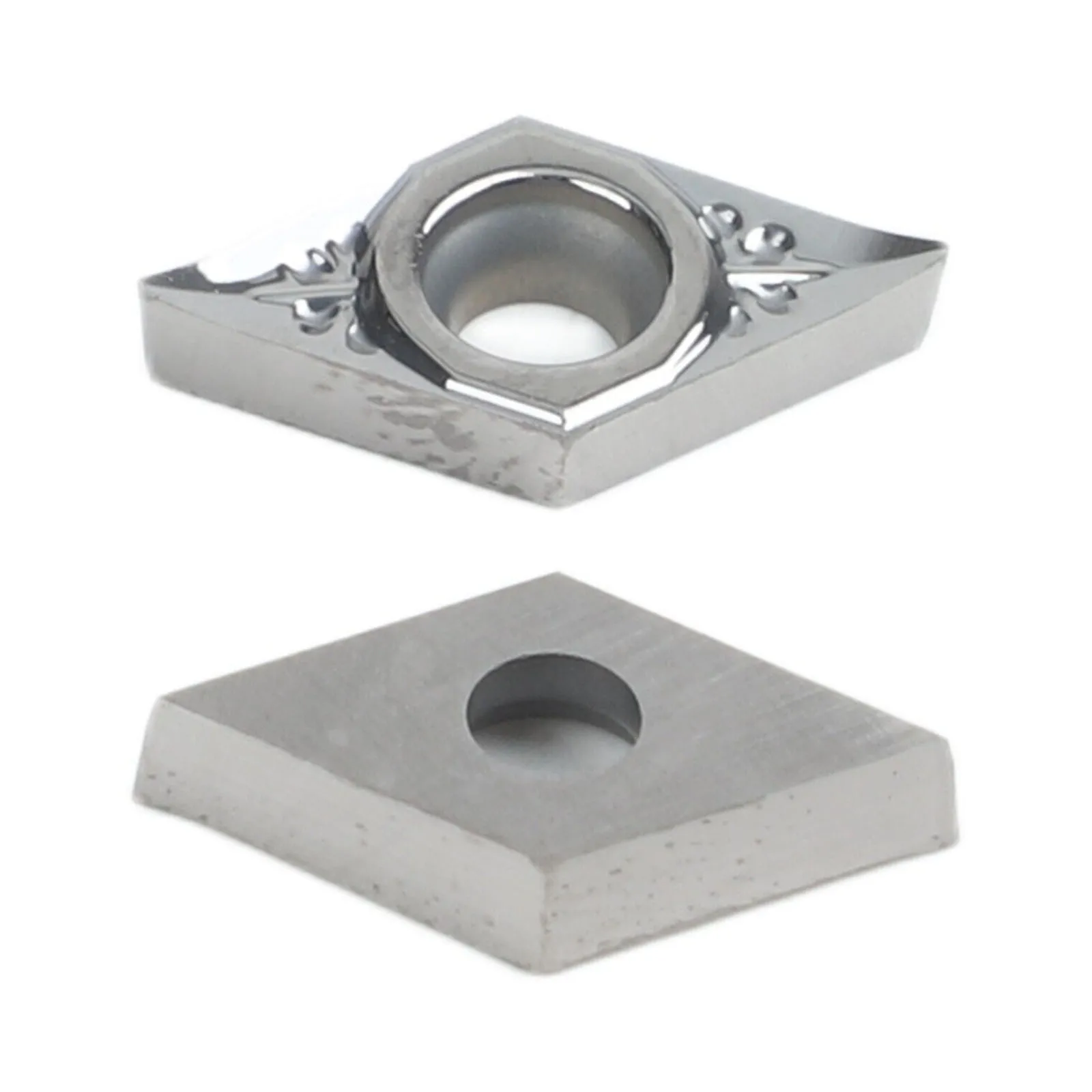DCGT070202 Carbide Inserts for Aluminum and Parts Turning Cutter Blade for Medium and High Load Processing Tasks