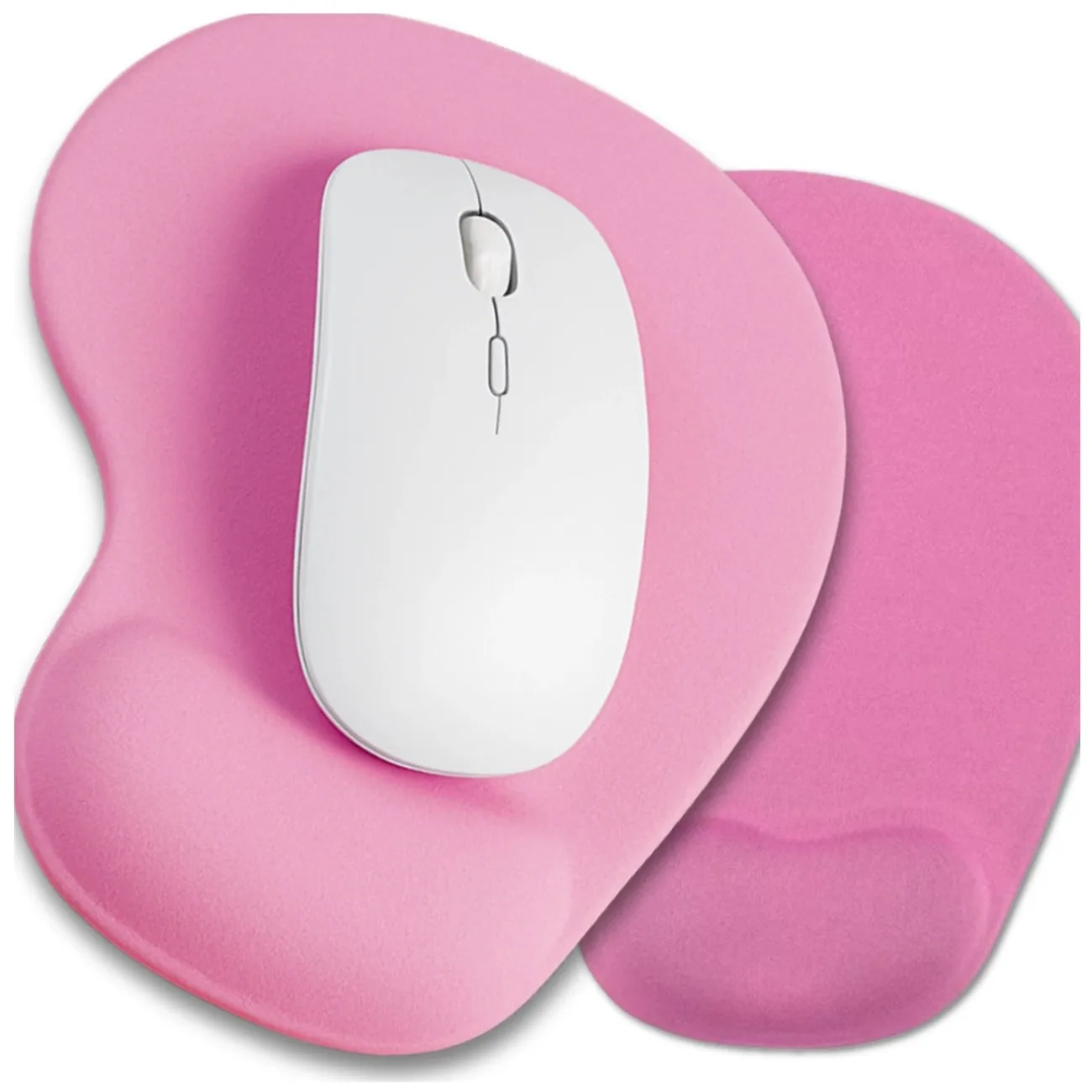 Ergonomische roze polsstandaard muismat antislip
