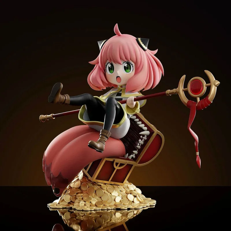 

Коллекционная статуэтка Аня Форджер (Frieren) из Spy X Family, лимитированная серия, на монетной подставке, для декора рабочего стола, для фанатов аниме