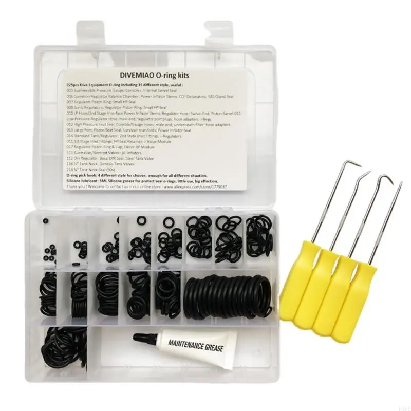 

K8GE Comprehensive Diving Cylinder Repair Rings With Waterproofed Sealing for Safe Diving