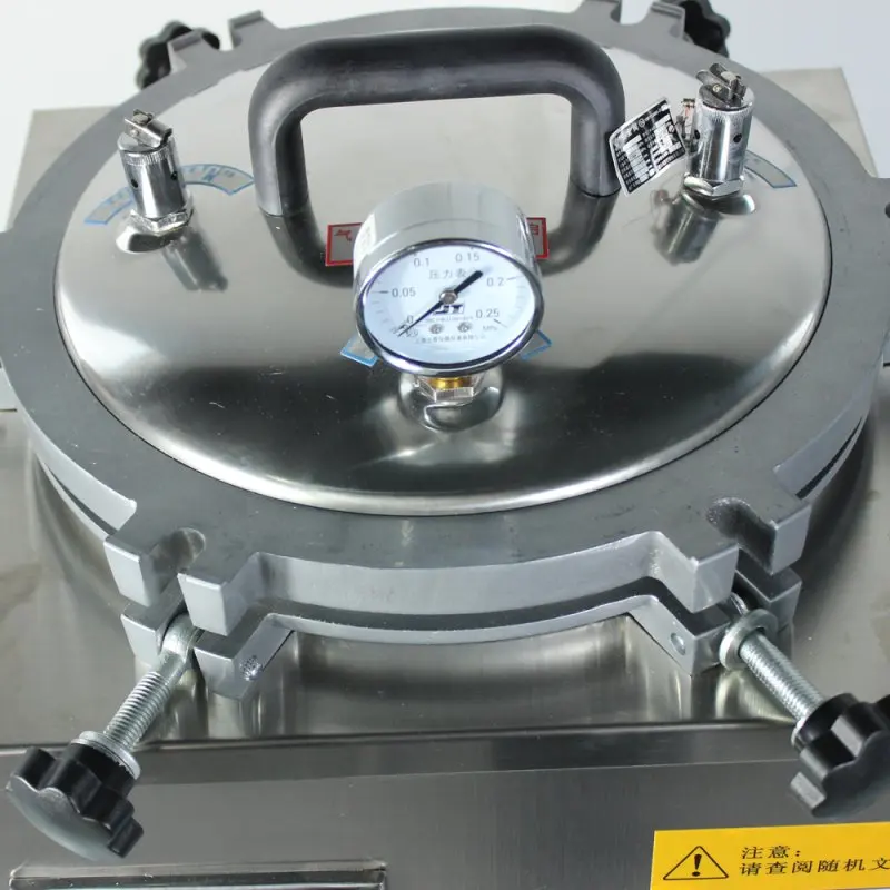 Vertical pressure steam sterilizer 30L stainless steel autoclave