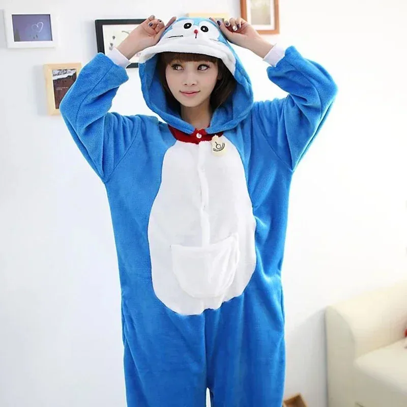 

Cute hooded onesies for kids, warm pajamas for adults, Kigurumi jumpsuits