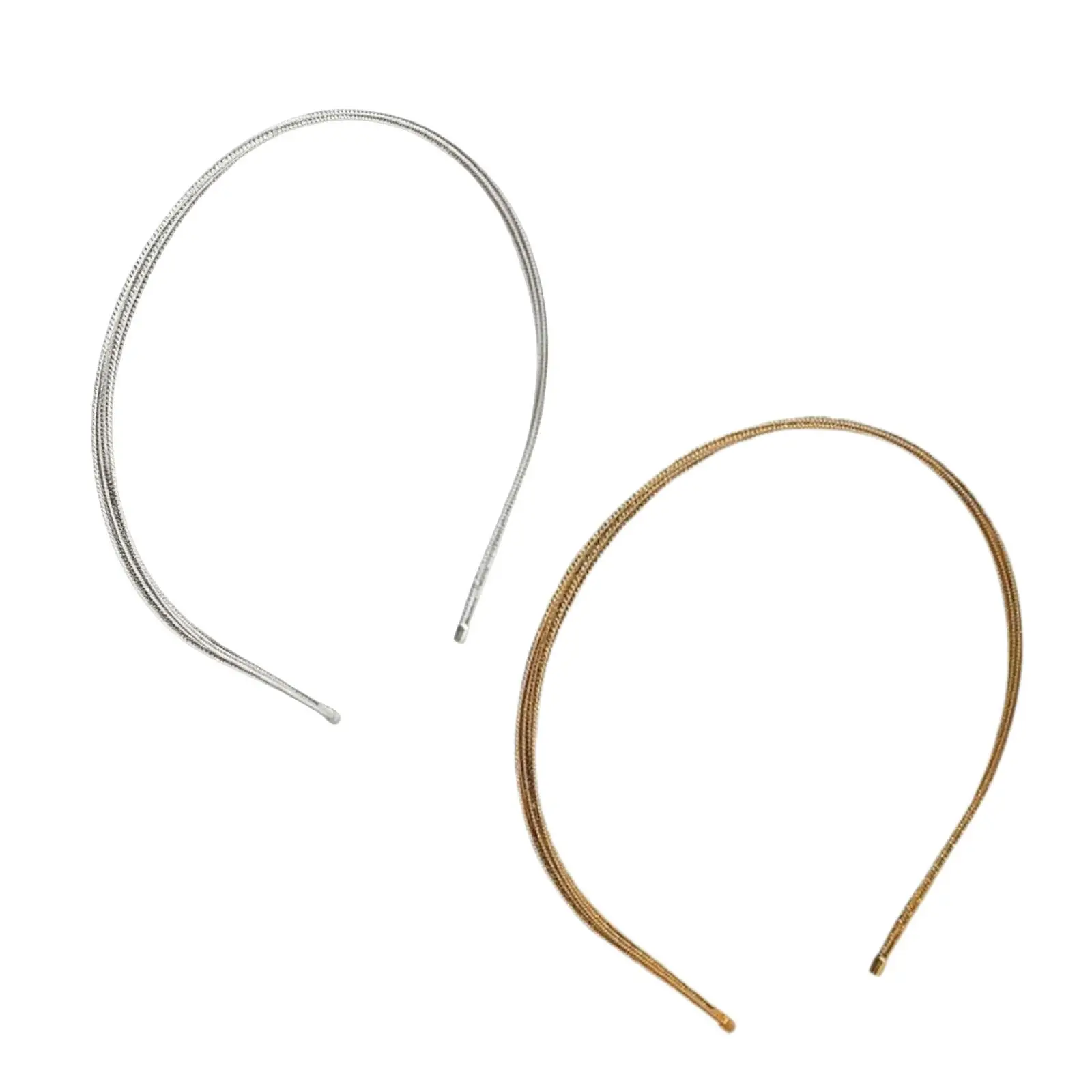 

Alloy Hair Hoop Versatile Elegant Simple Glittery Headband for Shower Casual