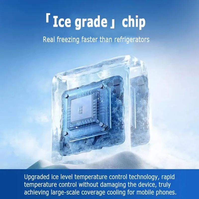 A39Q-Mobile Phone Water-Cooled Radiator Silent Suction Game Live Broadcast Liquid Cooler Heat Sink Ice Temperature Control