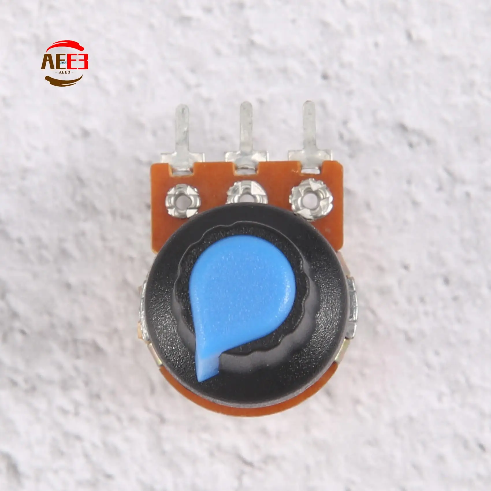 

AEE3-18 шт./кор. WH148 комплект одиночного потенциометра B1K/5K/10K/20K/50K/100K/500K/1M с ручками набор одиночных потенциометров, гайки вала