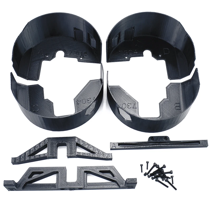 Błotniki przednie i tylne do samochodów RC 1/7 Hyper Go MJXRC 7304 POLO