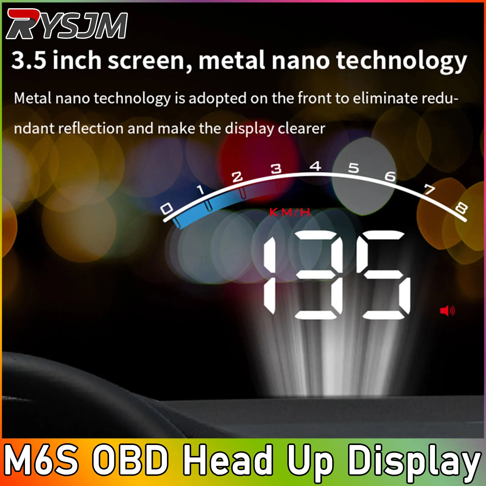 OBD2 Hud M6S Head U… - image