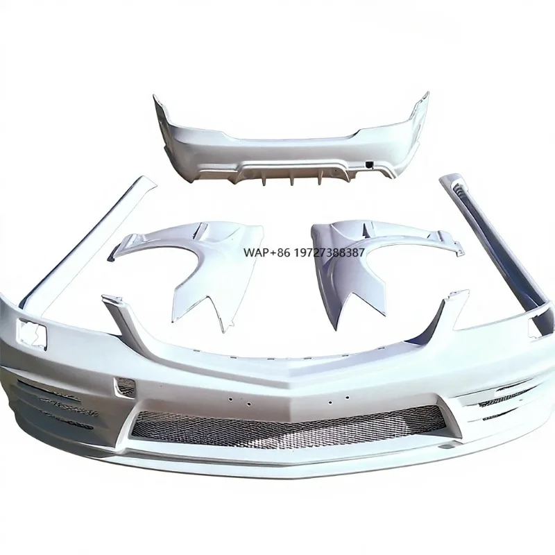 

S CLASS W221 WD Style Body Kit Fit for W221 S320 S350 S500 FRP Material Front Bumper Rear Bumper Side Skirt Car Exterior Parts
