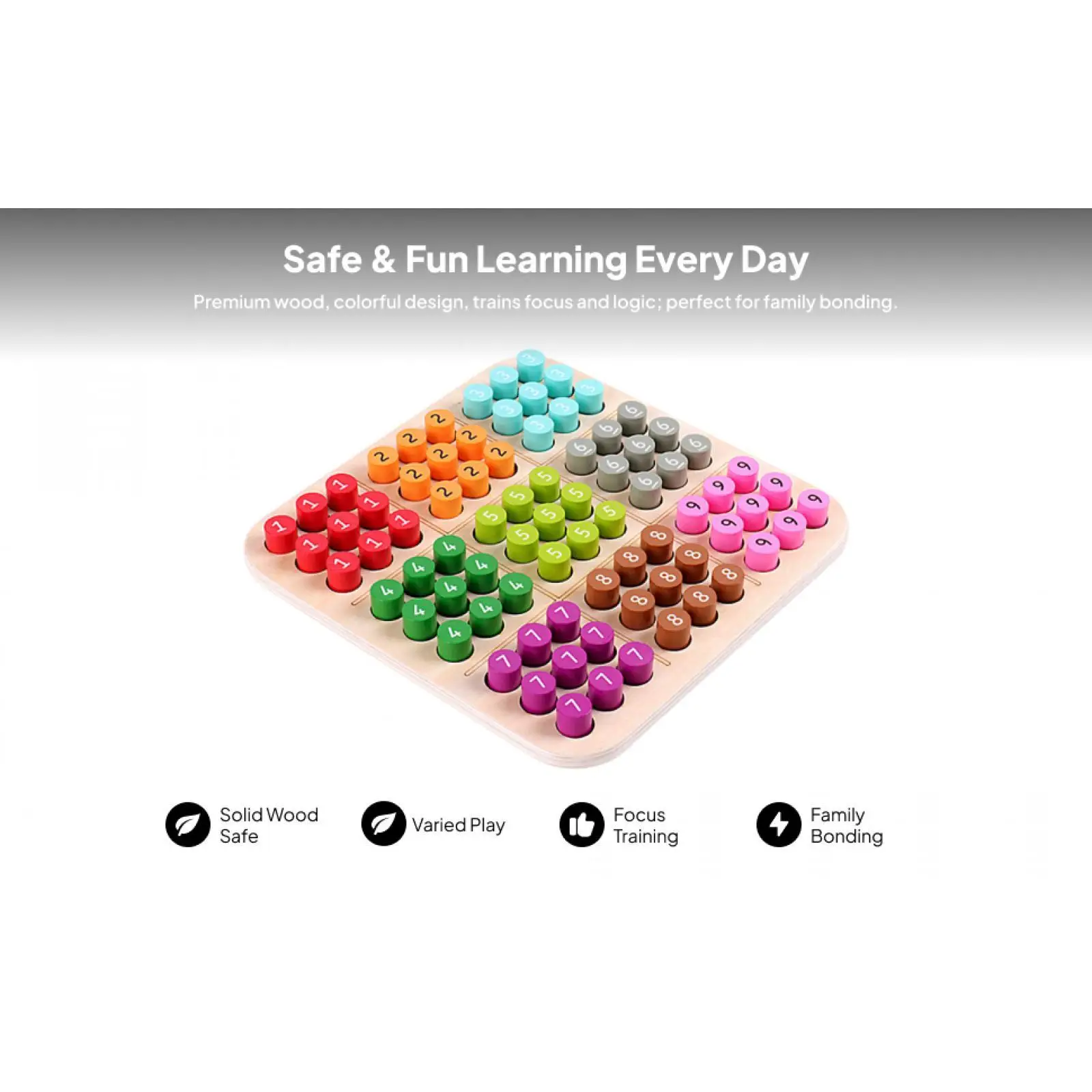 나무 퍼즐 보드 게임 미니 교육 수학 성인