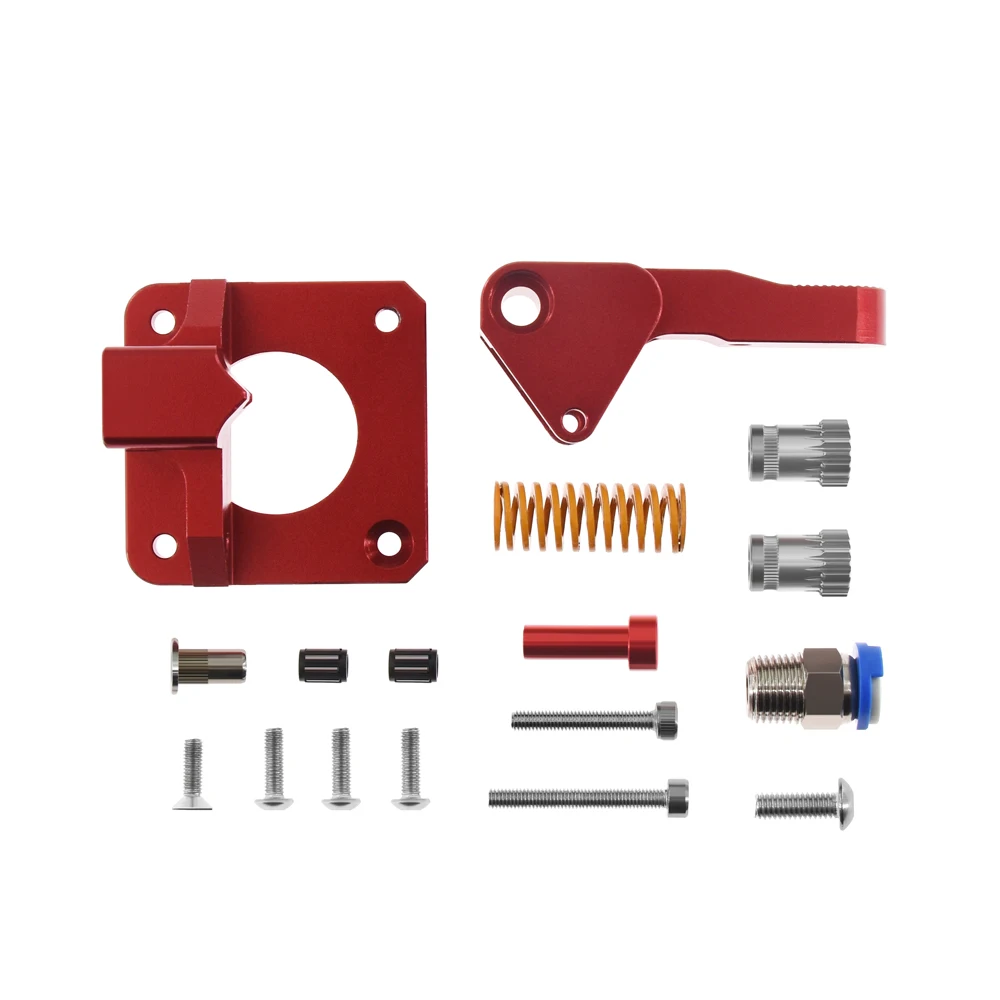 Dual Drive Extruder All Metal Double Gear Extruder Right Upgrade Kit for CR-10/ CR-10S/ CR-10S Pro/Ender 3/Anet A8 Anycubic Mega