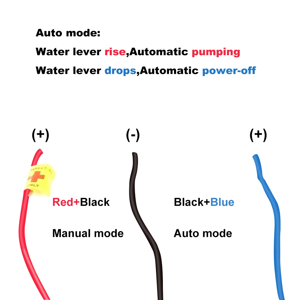 Dengan saklar DC pompa air laut elektrik perahu pompa lambung kapal selam otomatis 12V 24V Volt 1100GPH