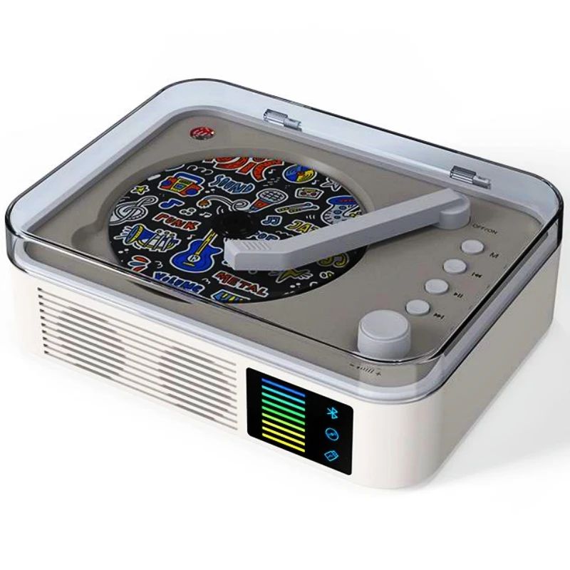 

Portable CD Player Built-in 4000mAh Battery Discman CD Music Player with Blue Tooth Speakers U Disk Mode CD Walkman Playback