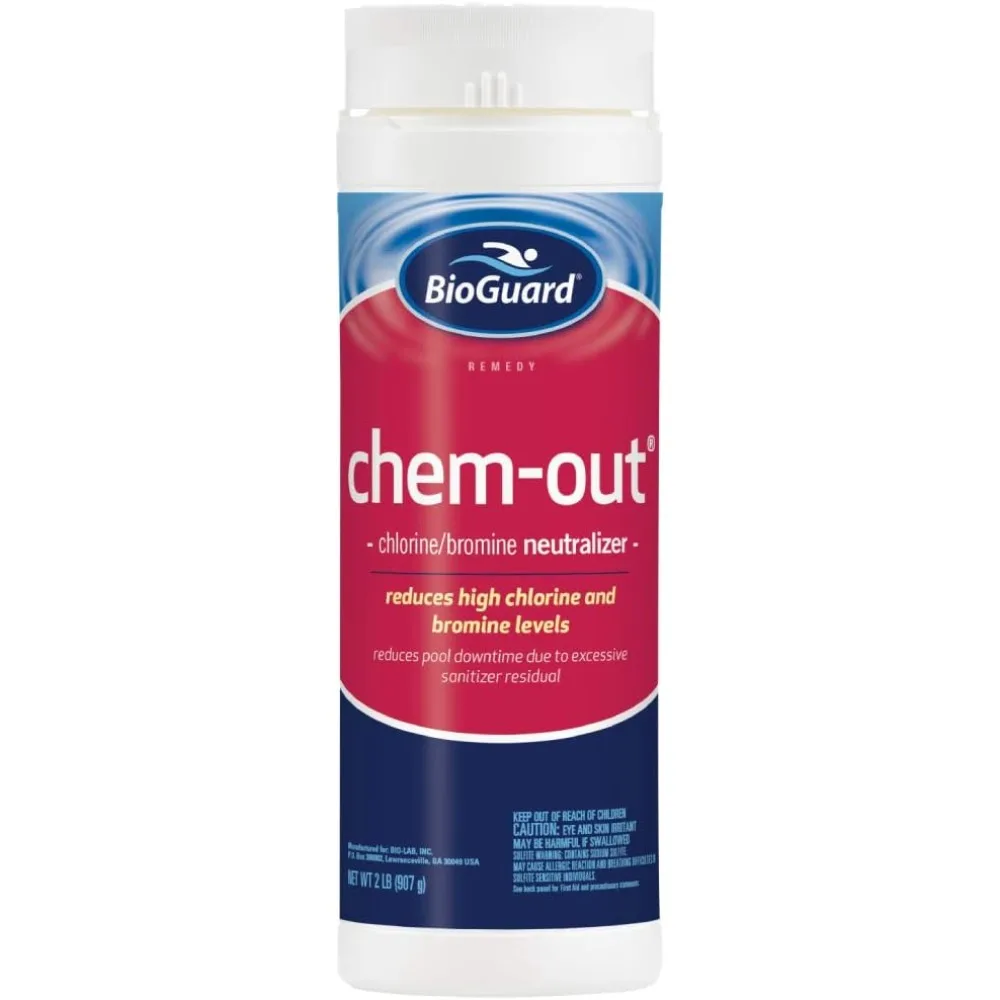 

US Shipping Neutralizes High Chlorine & Bromine Levels Reduces Pool Downtime 2 lb for All Pool Types