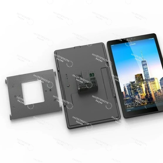 Hotsale Embedded 8 inch control touch panel Android 11 wall mount android poe tablet