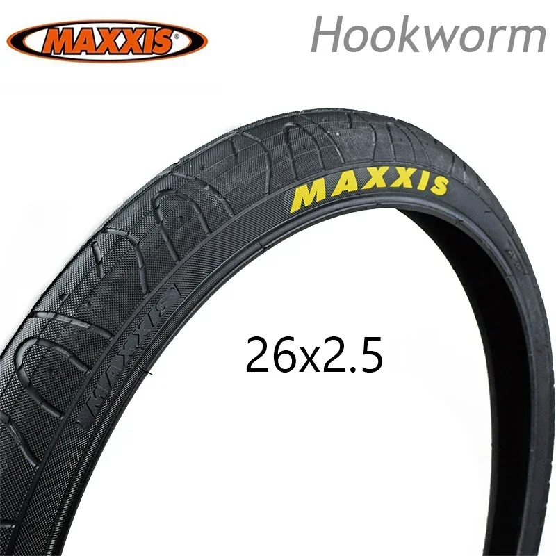 1pc MAXXIS 26 HOOKWORM 26*2.5 Bicycle Tire Mountain Bike Tires DJ Dirt Jumping Urban Street Trial 26er MTB Tires Bike Parts