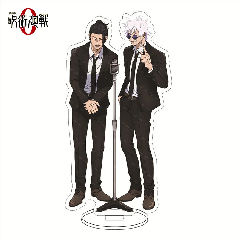 Jujutsu Kaisen Satoru Gojo Acrylic Stand Anime Figure Geto Suguru Signboard Desktop Decorations Boys Toys Birthday Gifts