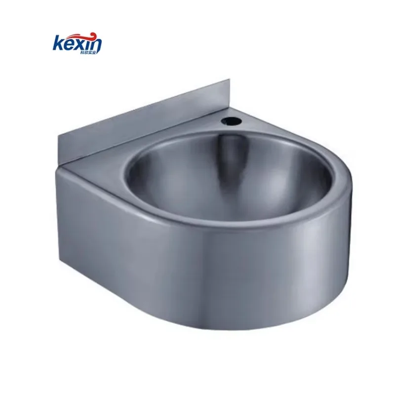 Factory Supply Deck Mounted SS 304 Polished Rectangular Bowl Stainless Steel Hand Wash Basin 5+ Year Warranty for Bathroom Use