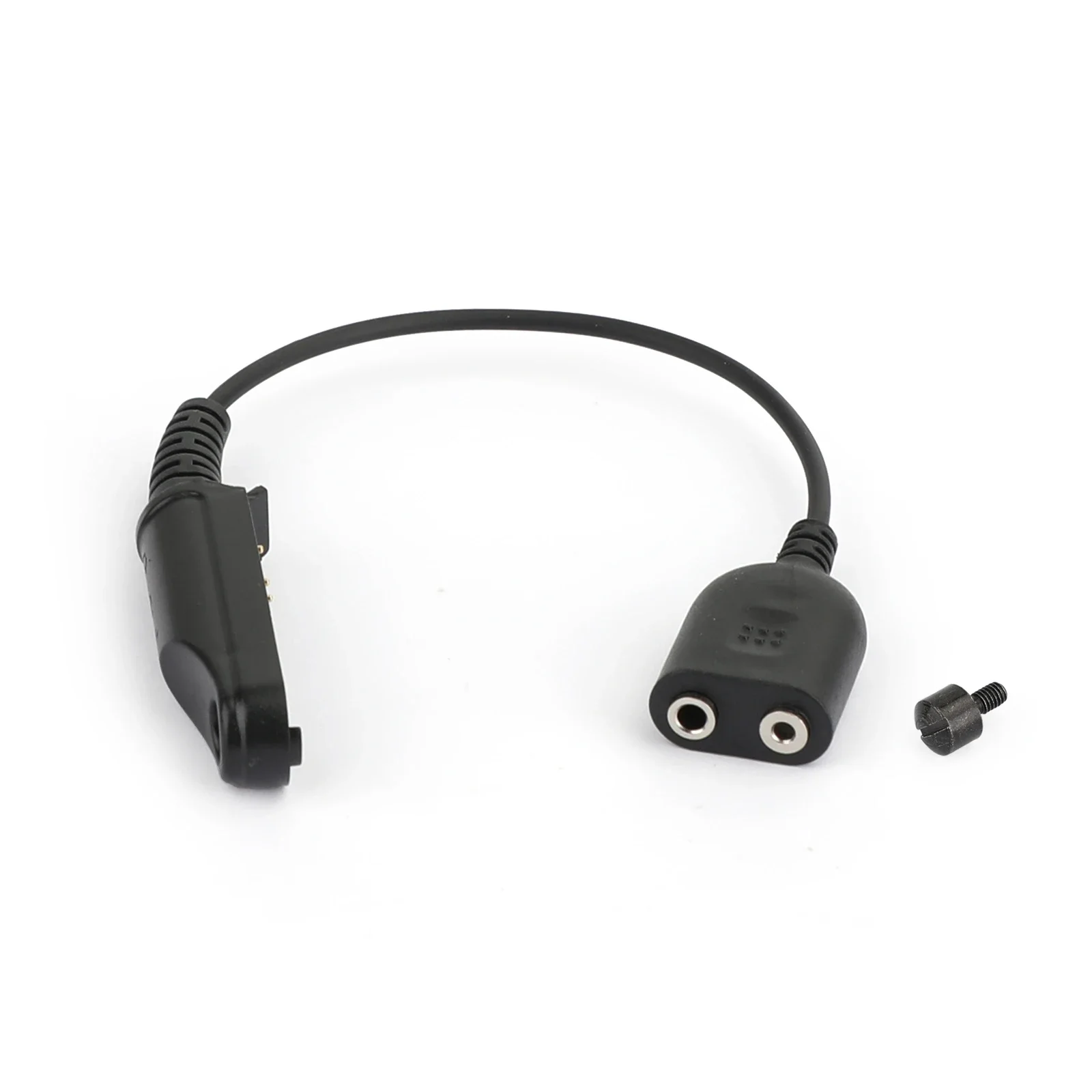 For Baofeng BF-A58 BF9700 UV9R UV-XR Intercom Adapter To Convert To 2-pin Ken Plug Adapter Cable