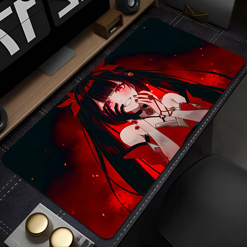 Mouse Pad de Borracha Grande para Mesa Gamer, Tapete para Teclado de Computador, Acessórios de Jogo H-Honkai Star Rail Sparkle, Carpete Mousepad