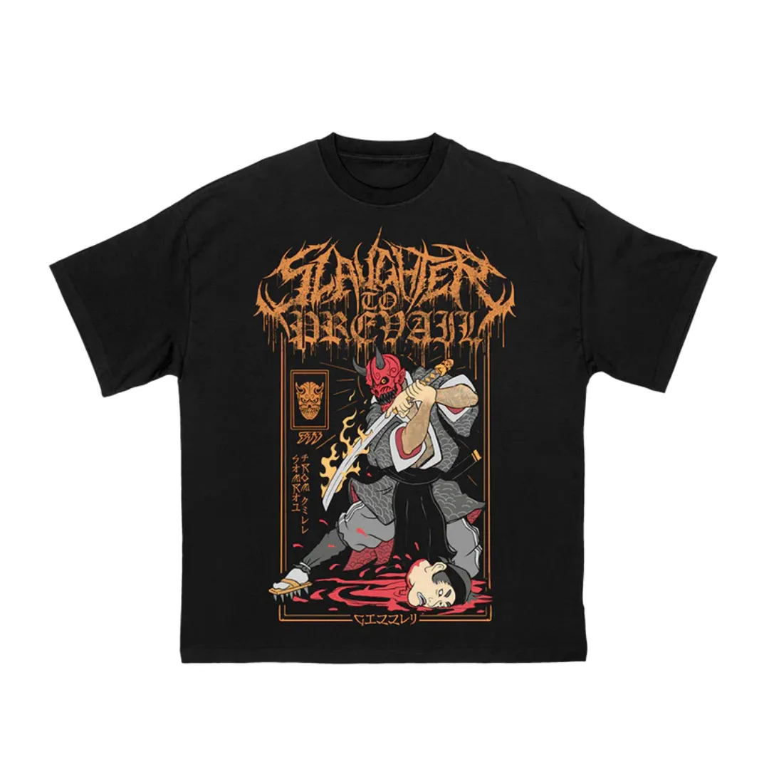 New Russian Death Metal SLAUGHTER TO PREVAIL Dark Punk Rock Band Cotton T-Shirt Short Sleeve