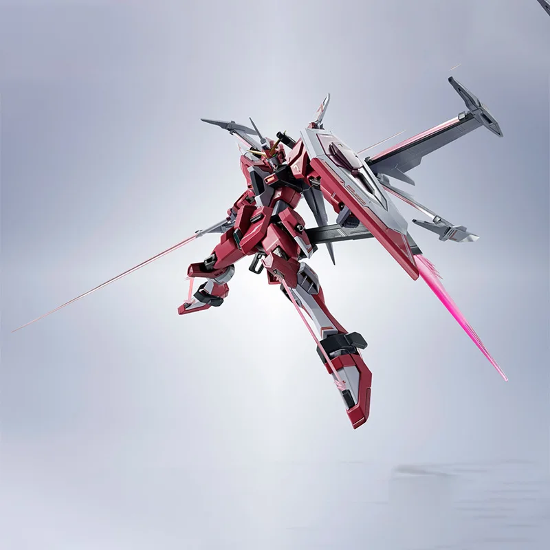 Bandai in Shock Original METAL ROBOT ZGMF-X191M2 INFINITE JUSTICE GUNDAM TYPE 2 Aninm Full Action Assembly Action Figure Toy