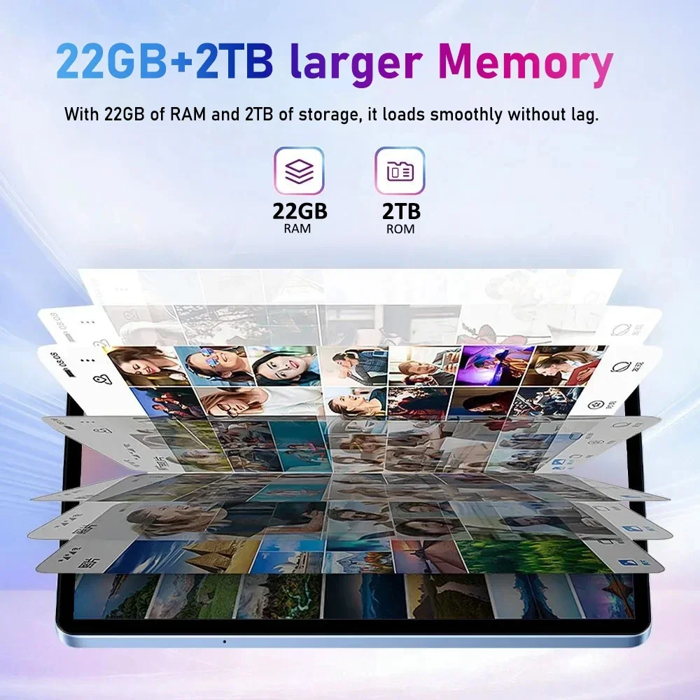 2025 100% Original Hauwei Pad P80 Pro Tablet PC 11 Inci Layar HD 4K Android 15 Snapdragon 8 Gen3 Jaringan 5G WiFi GPS Tablet PC