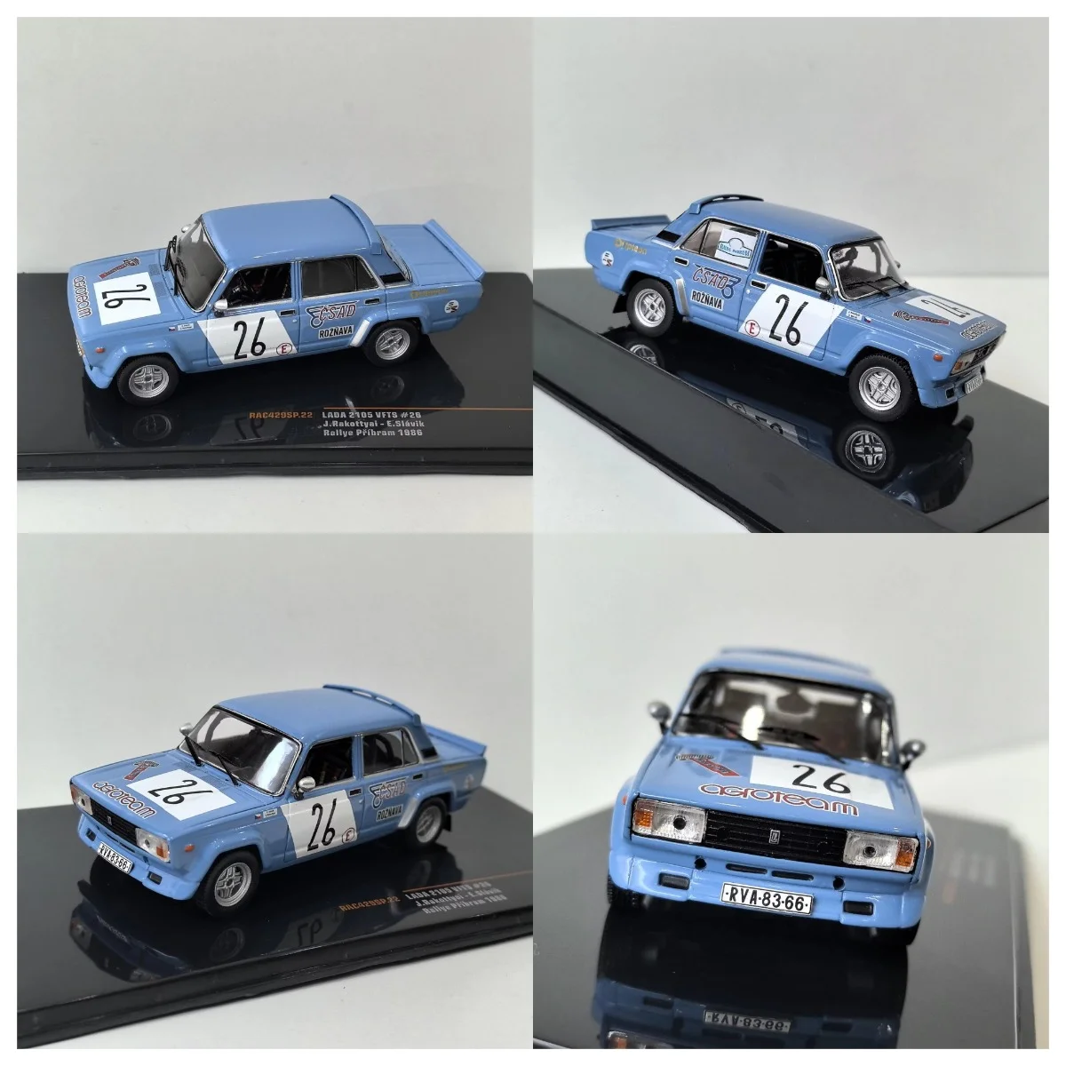 

Модель IXO Diecast в масштабе 1/43 LADA 2105 VFTS # Модель автомобиля 26 1986 2F из сплава