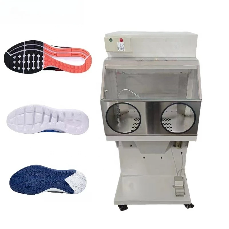 Sole Polishing Machine Manual Roughening and Shoe Grinding Table with Dust Collector