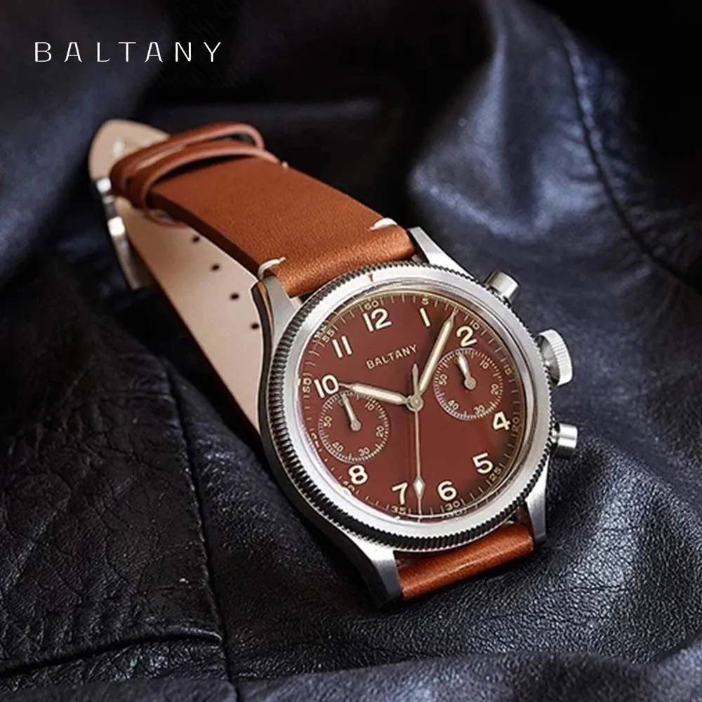 2025 New Baltany Design S205054 Military Men’s watches Rotating Bezel Quick Reset Watch Waterproof Sapphire Crystal reloj hombre