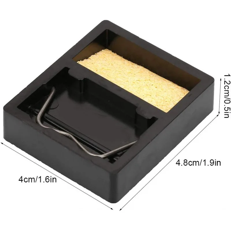 Support de support de fer à souder, accessoires avec éponge en bakélite pour