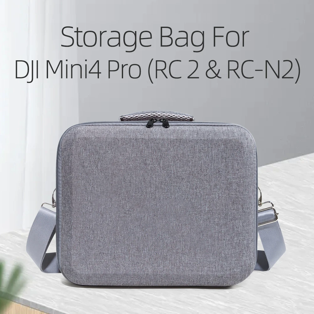 Carrying Bag For DJI Mini 4 Pro Storage Case Backpack Handle Shoulder Strap Cover RC-2/N2 Remote Control Box Drone Accessories