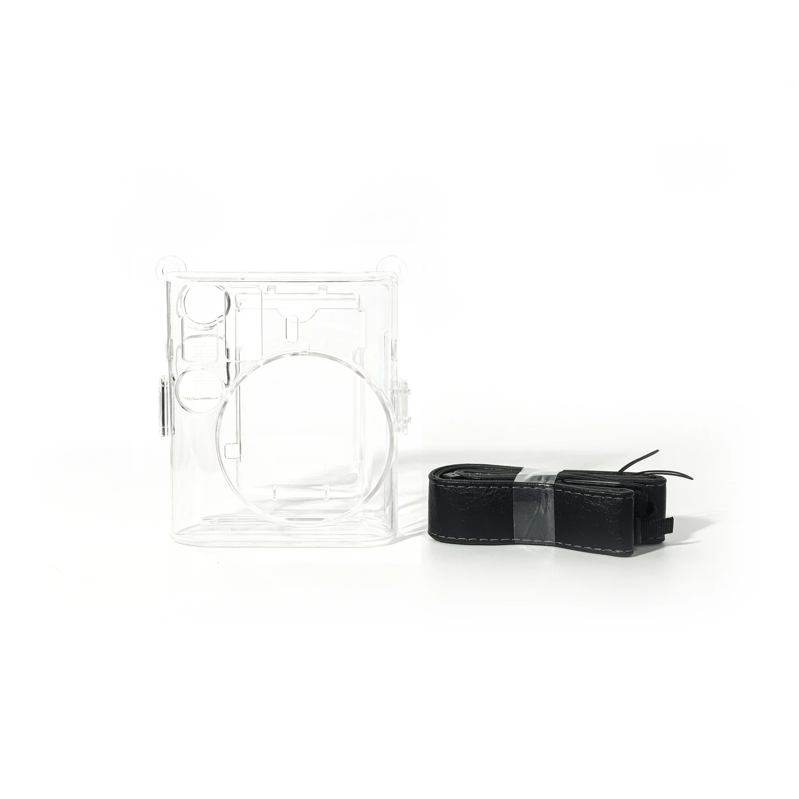 

Suitable for Instax mini 41 camera transparent storage case, crystal case protective case, scratch and fall resistant