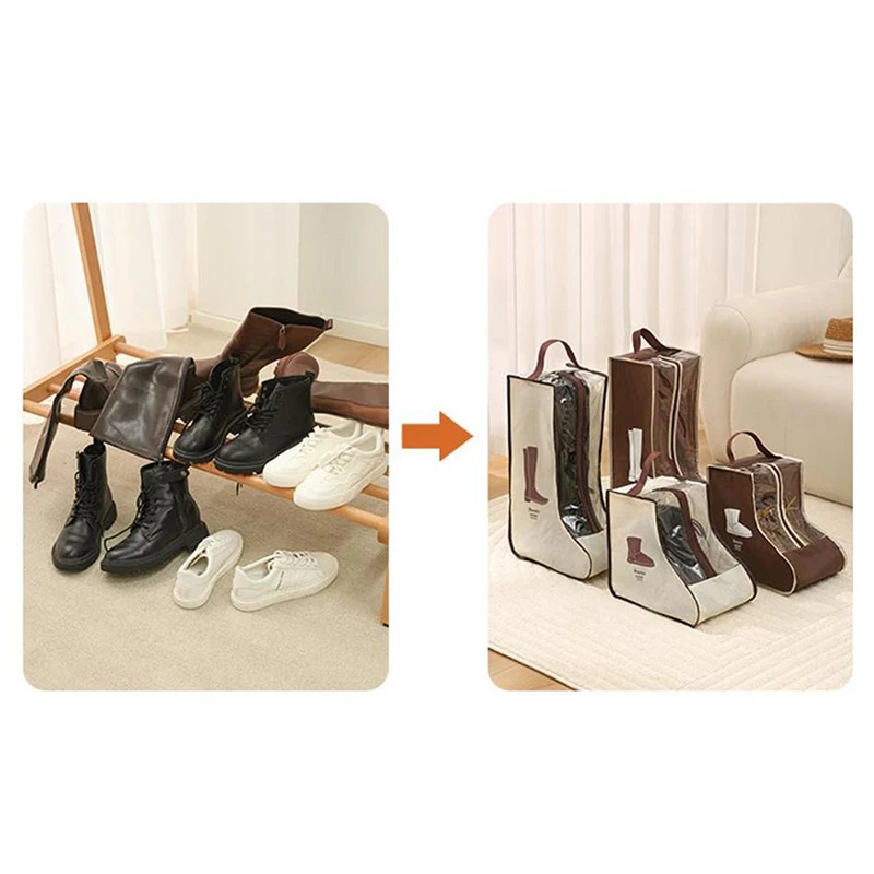 Multi-Functional Shoes Storage Bag With Long & Ankle Boot Tr