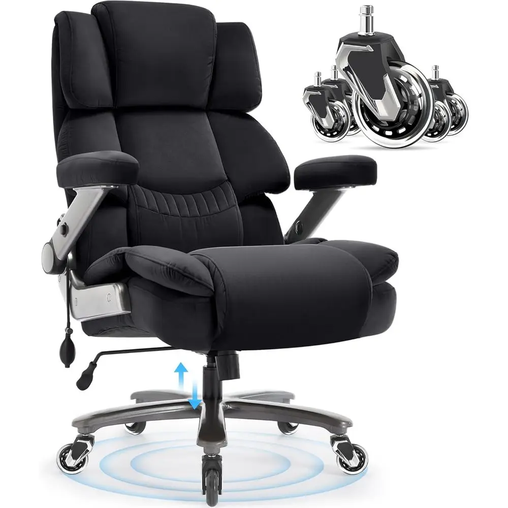 High-Capacity 700lbs Executive Office Chair with Adjustable Features and Extra Wide Seat