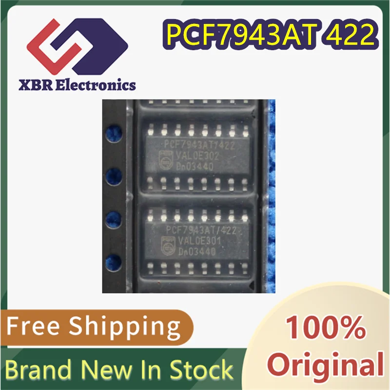 (5/50 Pieces) PCF7943AT/422 SOP16 SMD Car Key Driver Chip Brand New Genuine Original Product In Stock
