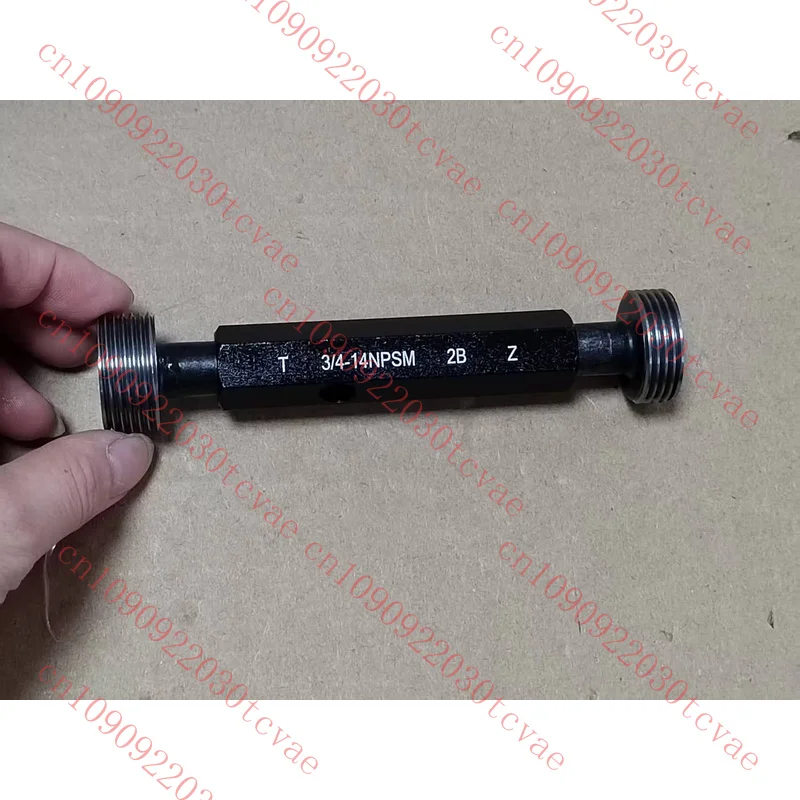 

1pc Plug Thread Plug Thread Gage Gauge NPSM 3/4 -14