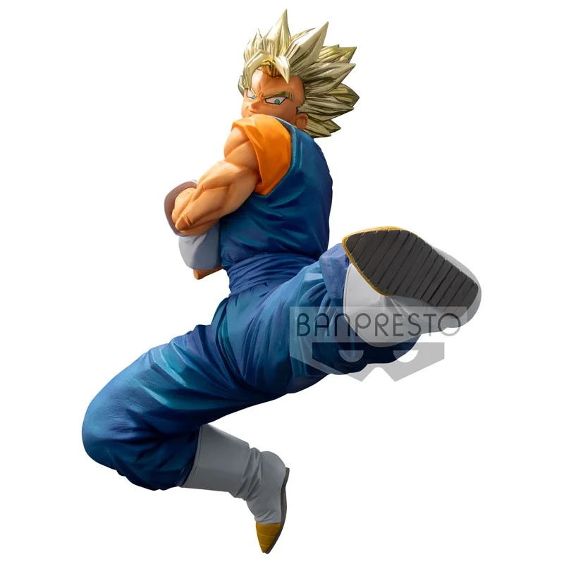 Stocked Original Banpresto Dragon Ball Blood of Saiyans Gogeta Ssj Vegito Ssj Anime Model Comic Toys Gift for Fans Kids Figures