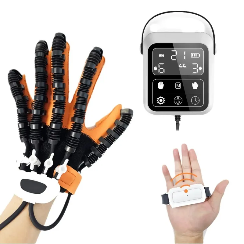 

Hot Sale Smart Powered Hand Rehabilitation Robot Gloves for Home Use Stroke Recovery Therapy Rehabilitation Therapy Supplies