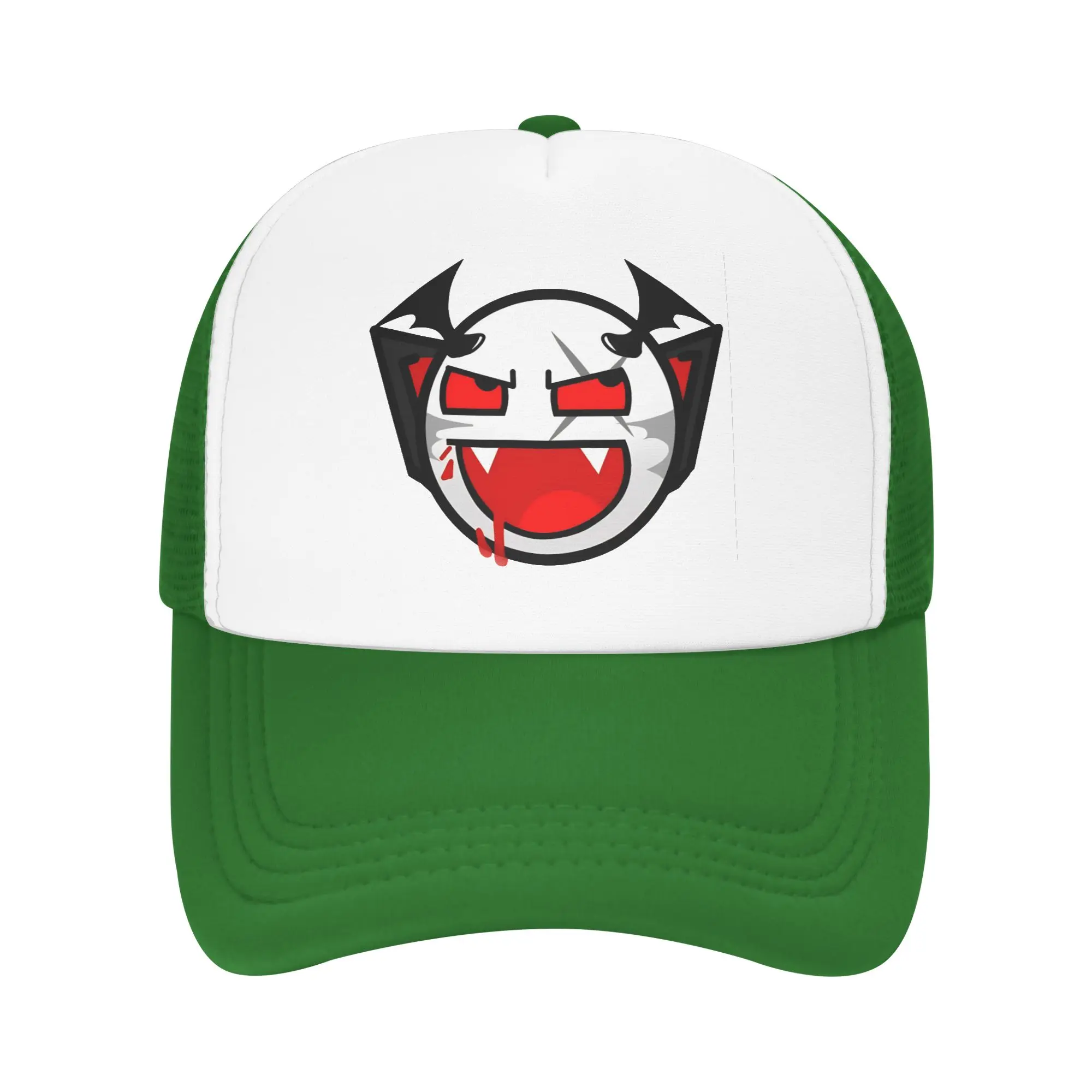  Beach Epic Face Vampire Snapback Hat For Man Woman Summer Cooling Mesh Side Caps Hats Adjustable Fit For Casual Wear