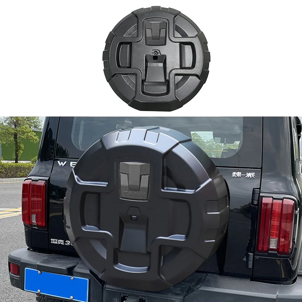 For Great Wall Weipai Wey Tank 300 Spare Tire Cover Modification Special Spare Tire Cover Protective Cover Appearance Accessorie