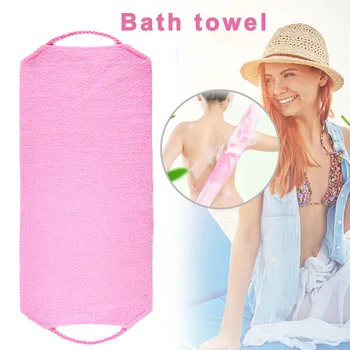 バックボディクレンジング用の角質除去シャワーブラシ,バスルームアクセサリー,スキンクリーニングブラシ,1個,40p