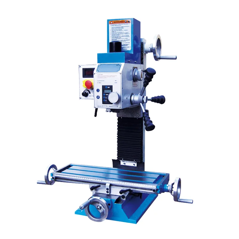 small drilling milling machine ZAY7020V table milling machine mini drilling and milling machine with various speed function