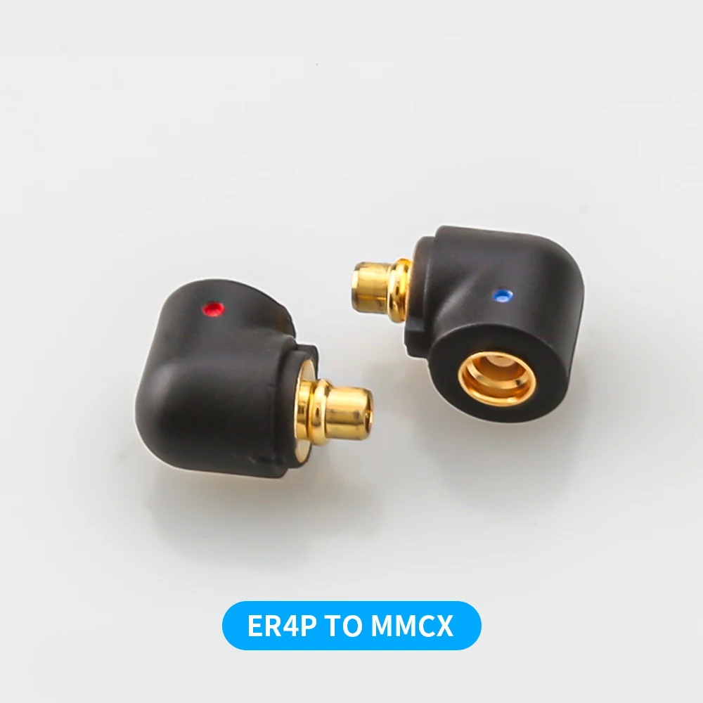 Pair Super Mini MMCX Female To ER4P Earphone Audio Jack Adapter Etymotic ER4B ER4S ER4PT ER6I ER4 ER4SR ER4XR ER3XR ER3S Series