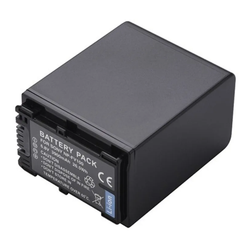 High Quality NP FV100 Battery 6.8V 3900mAh For Sony Series Camera